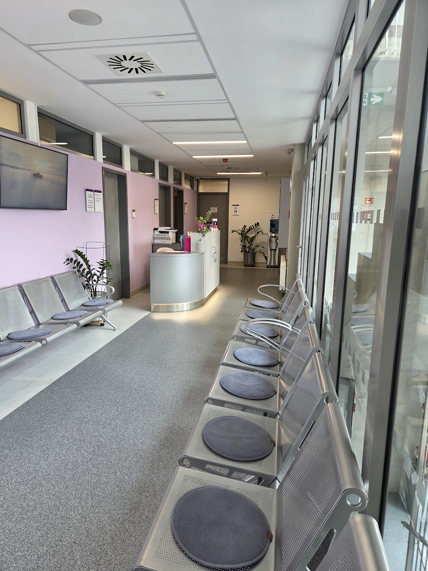 Budova B – čekárna GIA clinic